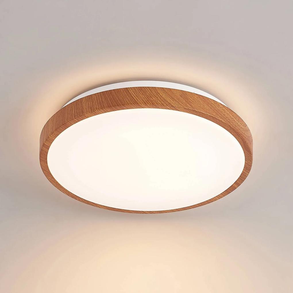 Lindby Mynte plafoniera LED, rotonda, 29,5 cm