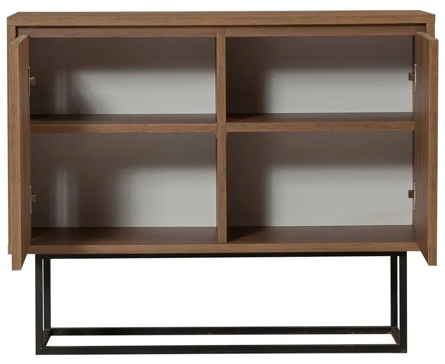 Mobile colore naturale in noce 90x72 cm Rodez - Kalune Design