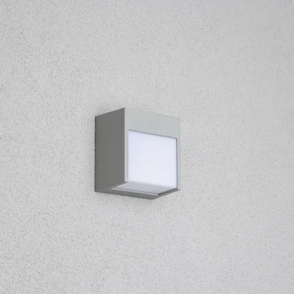 Brilagi - Applique a LED da esterno TERNI LED/12W/230V grigio IP44