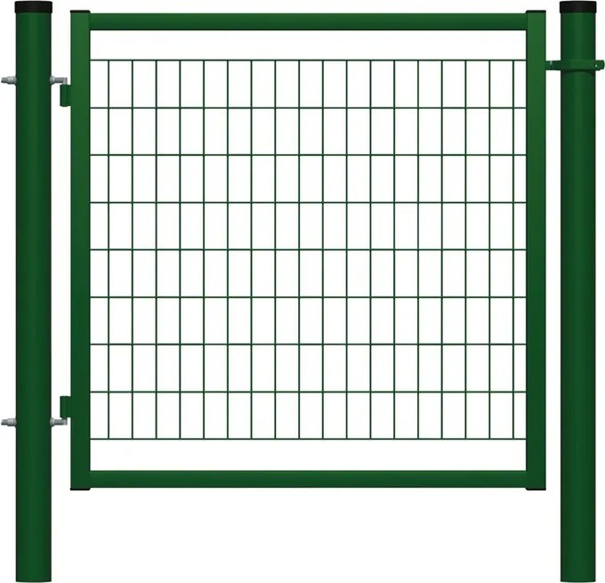 Cancelletto FERRO BULLONI Economy in acciaio verde H 125 x L 100 cm