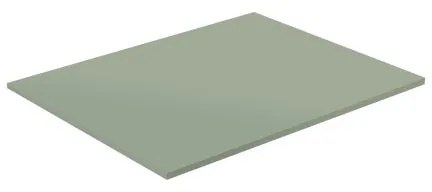 Top per lavabo Compatech VISOBATH L 61 x H 1.2 x P 46 cm verde muschio mdf, opaco