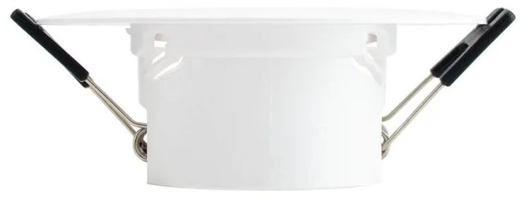 Faretto da Incasso Fisso Bianco in Policarbonato Foro Ø55-75mm