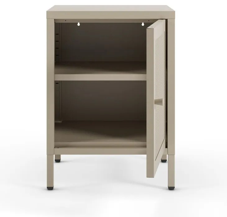 Comodino color crema Fayna – Marckeric