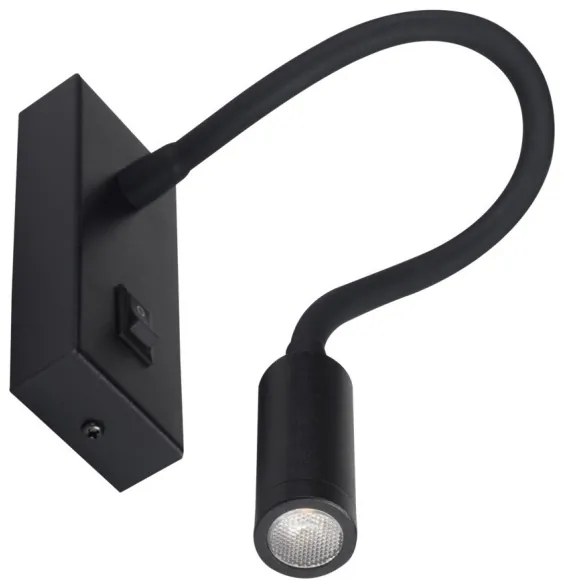 Kanlux 32522 - Lampada LED flessibile TONIL LED/2,7W/230V nera