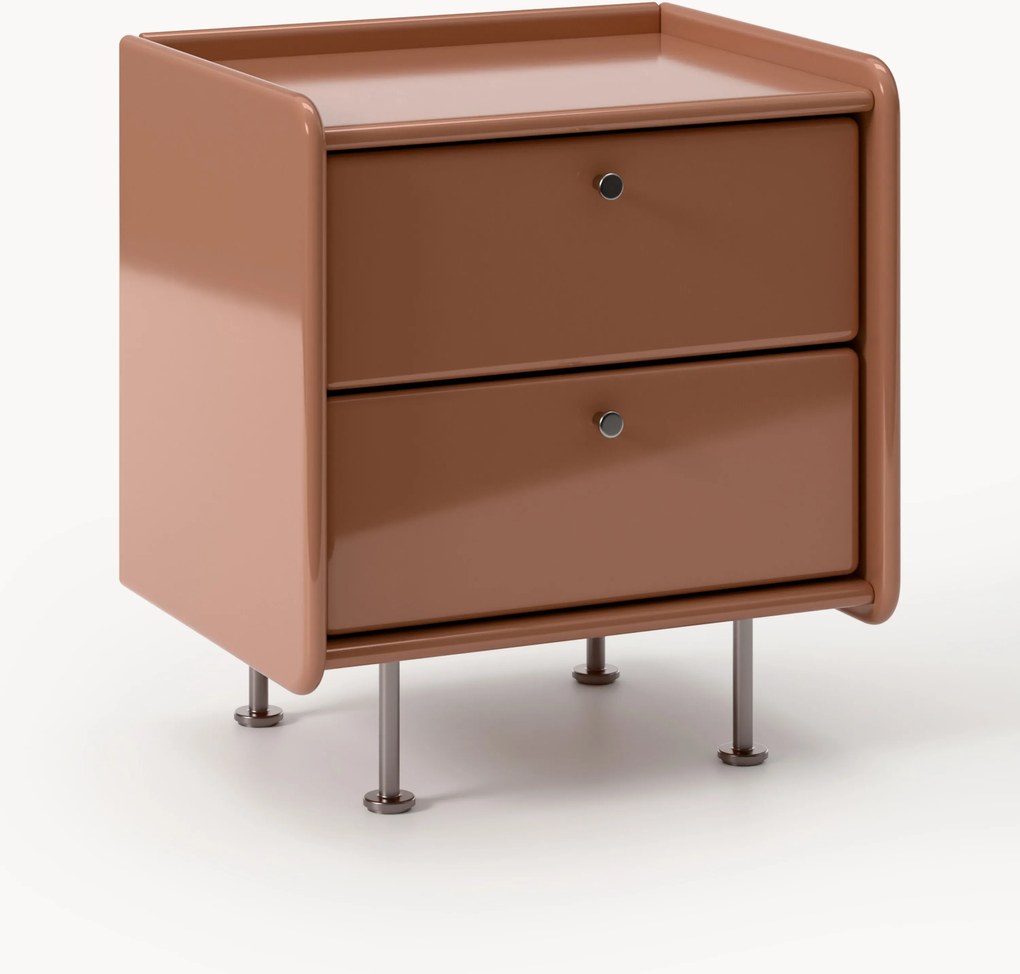 Comodino in metallo Coya