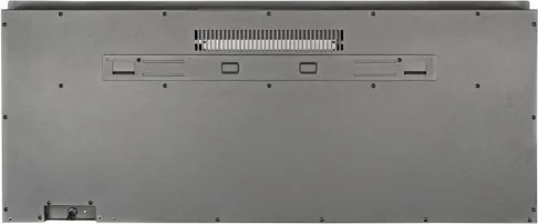 Camino elettrico da parete a incasso frontale CHICAGO130 L127 x P14 x H45 cm