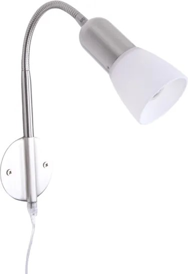 GLOBO 5453-1W - Flessibile piccola lampada 1xE14/40W/230V