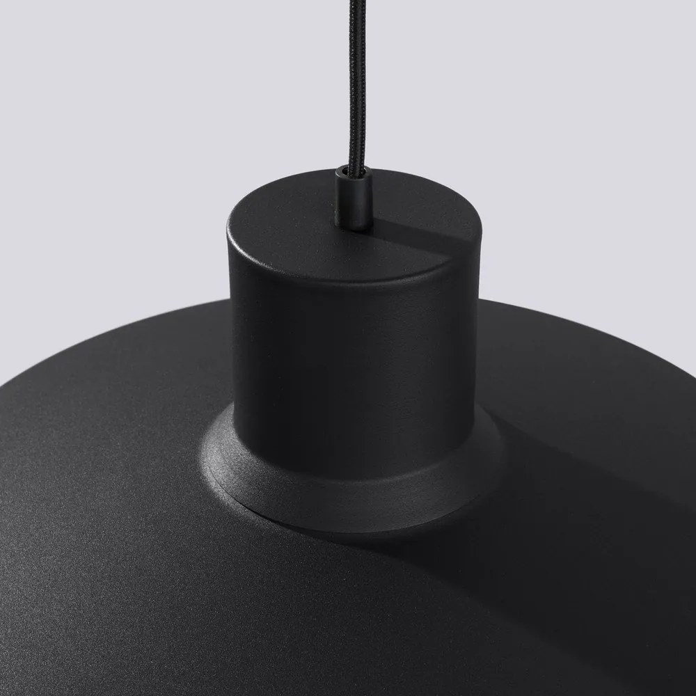 Lampadario nero ø 35 cm Vito – Sollux