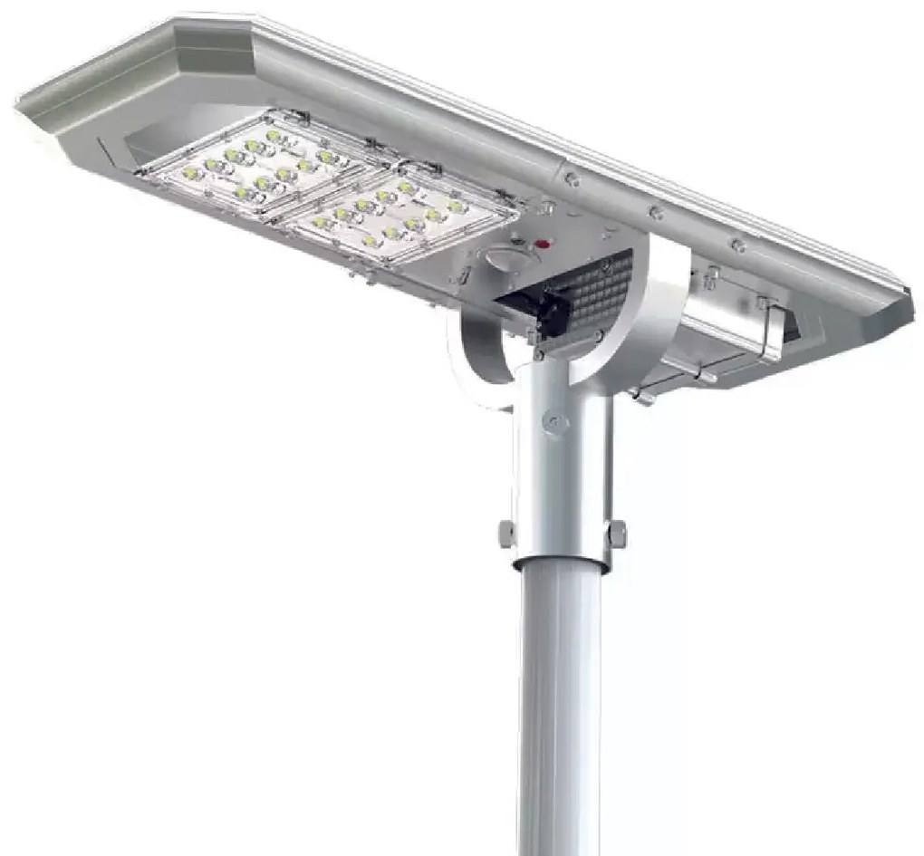 Lampione Energia Solare 2000 Lumen con programmazione illuminazione