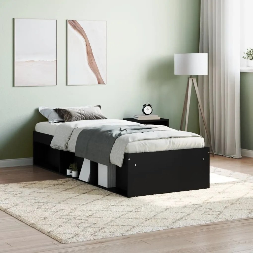 Giroletto Nero 75x190 Cm Small Single /