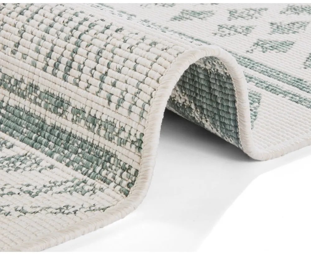 Tappeto da esterno verde e crema , 200 x 290 cm Biri - NORTHRUGS