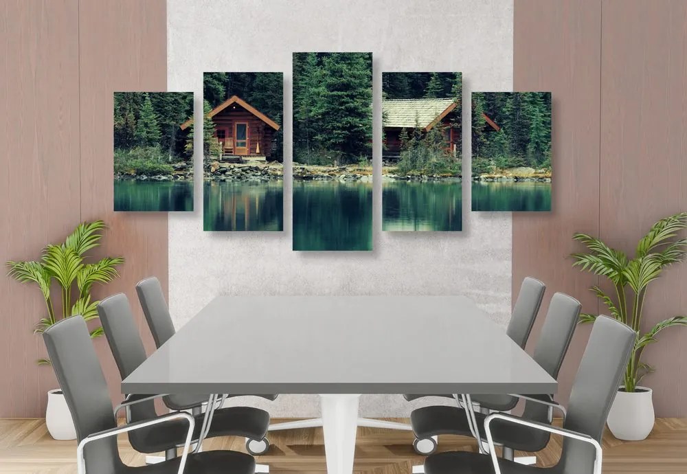 Quadri 5 pezzi – Parco Yoho in Canada