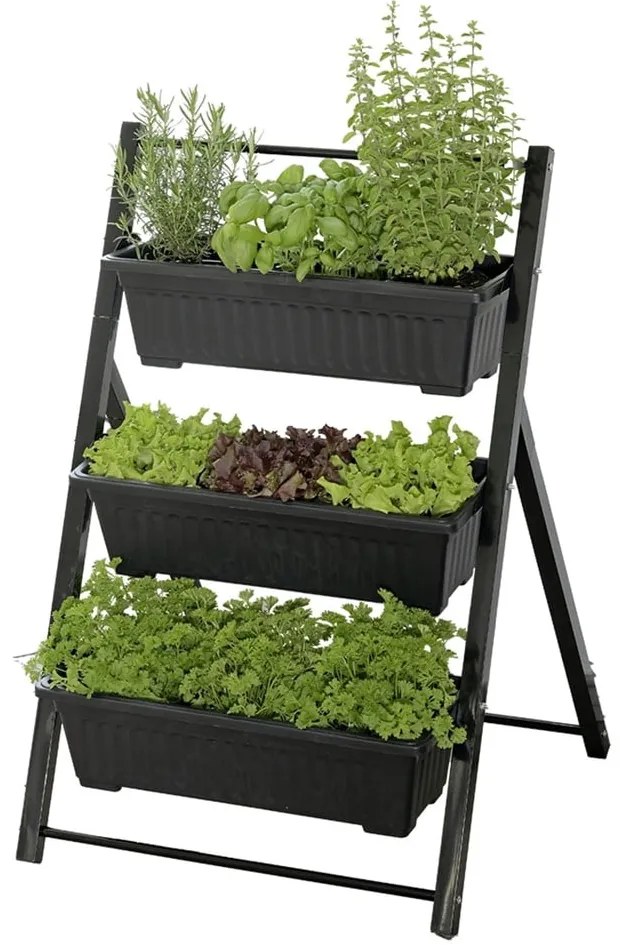 Supporto per fiori in metallo (altezza totale 85 cm) Vertical – Maximex