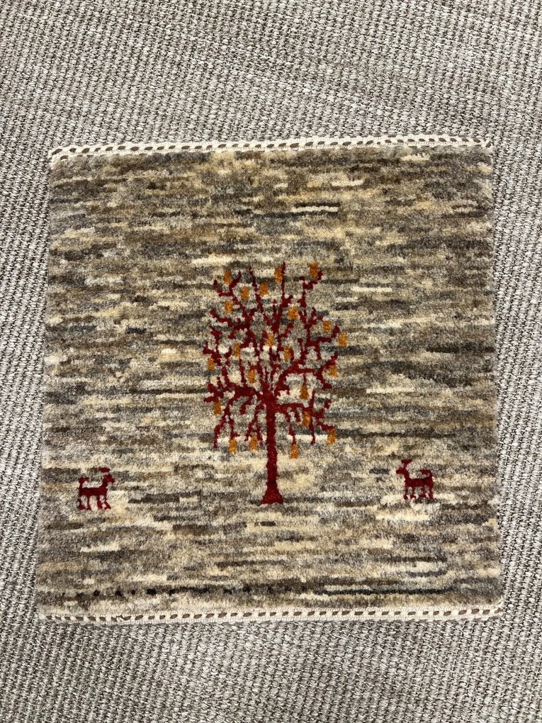 Loribaft Tappeto persiano 40x40 Marrone (Iran) Annodato A Mano