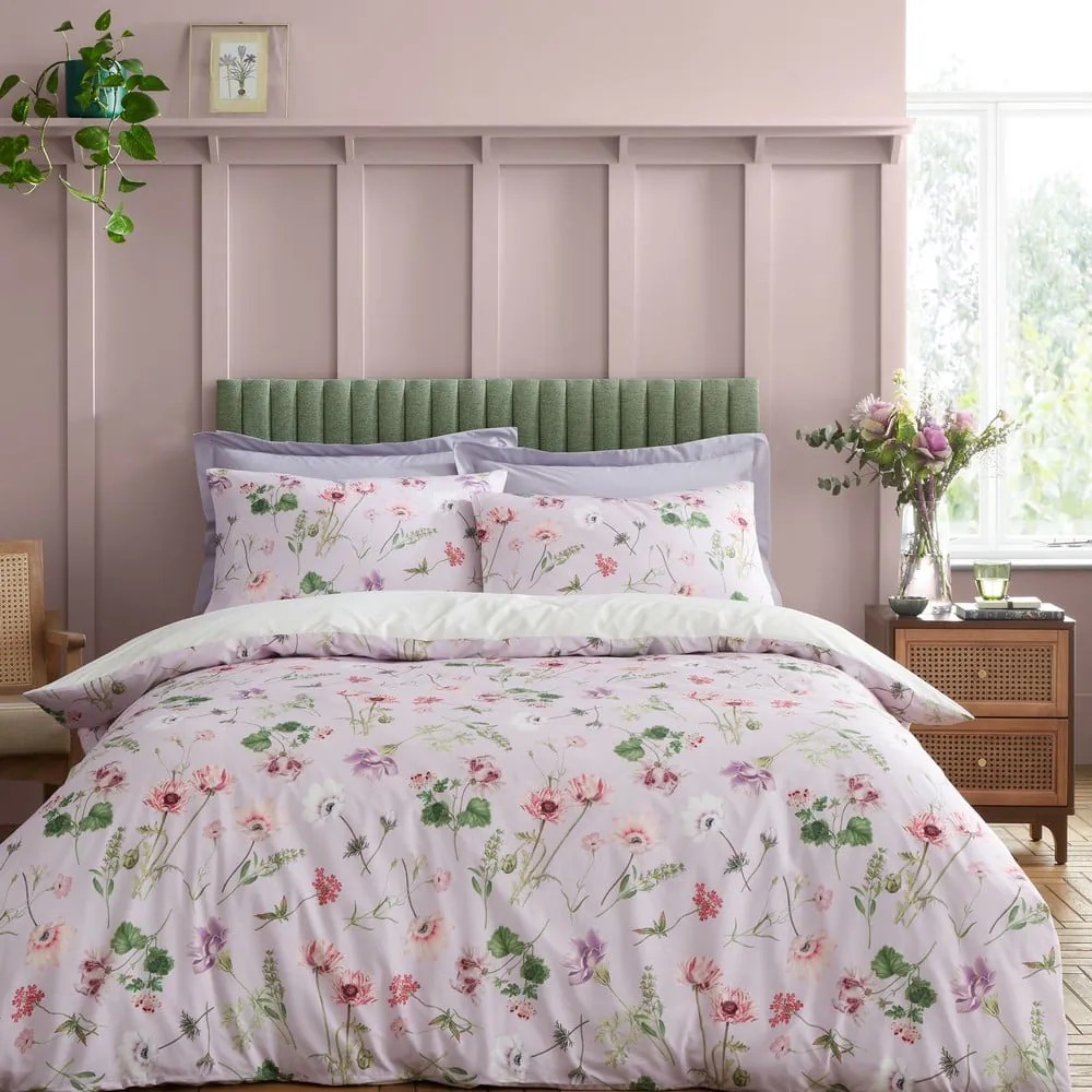 Biancheria da letto in cotone per letto singolo 135x200 cm Serenity Garden – RHS