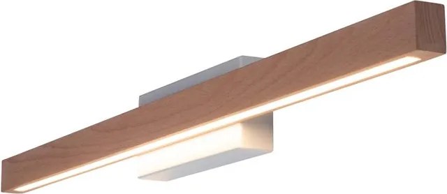 Applique LED scandinavo Dora bianco IP44, luce bianco caldo dimmerabile 770 lumen
