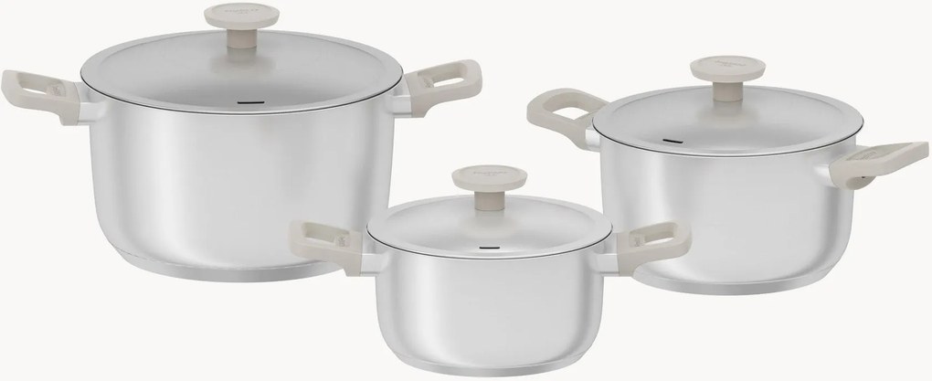 Batteria di pentole Bolt, set di 6