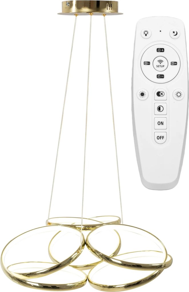 Lampada LED APP794-CP Flat Gold