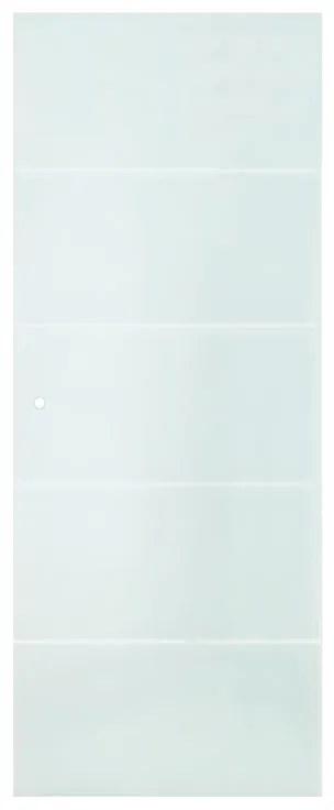 Anta per porta scorrevole ARTENS Miami in cristallo trasparente L 86 x H 215 cm sp.8 mm reversibile