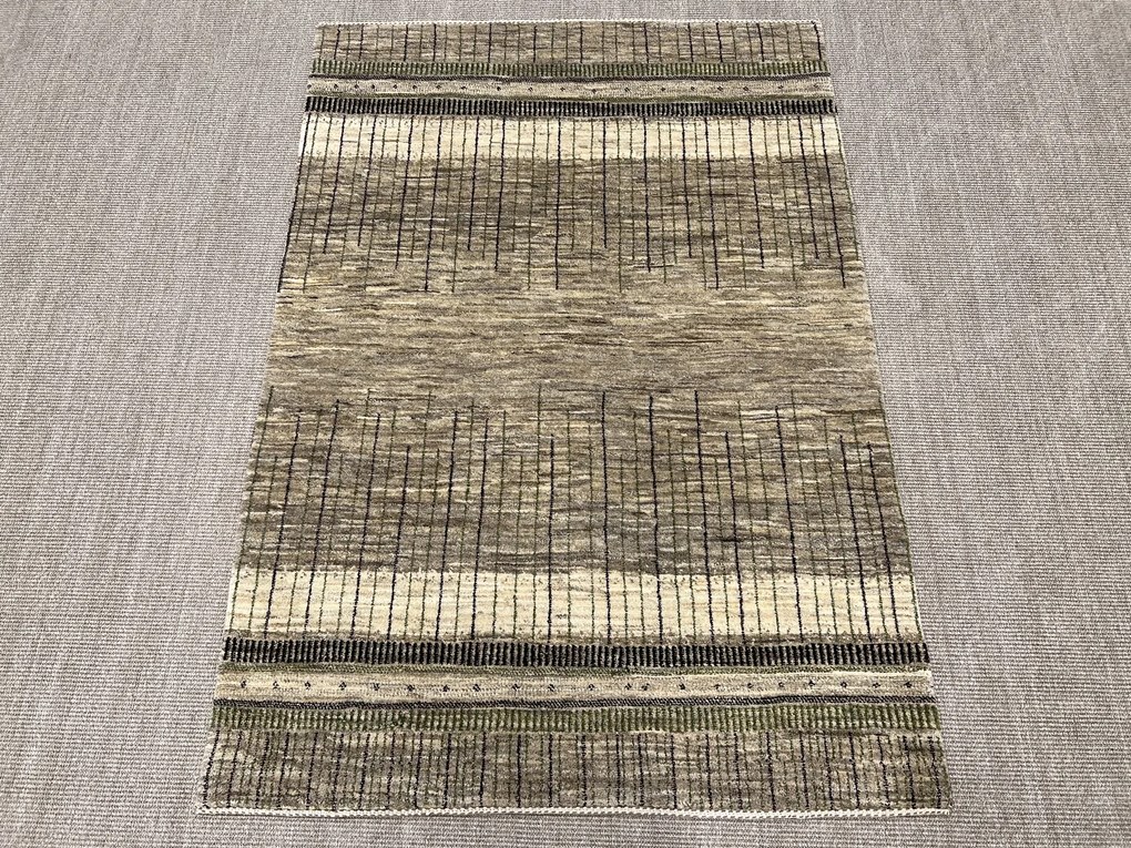 Loribaft Tappeto 130x180 Beige (Iran) Annodato A Mano