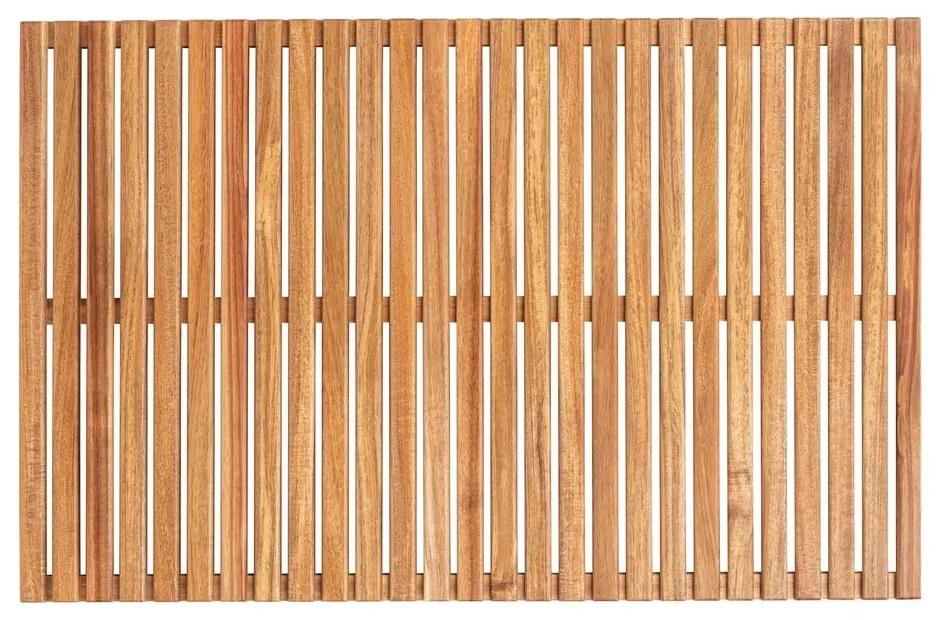 Tappeto da bagno in legno di acacia , 55 x 85 cm - Wenko