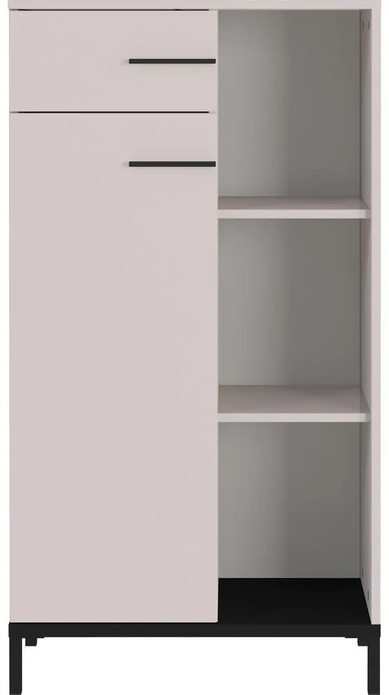 Libreria color crema 64x120x34 cm Rovigo – Germania