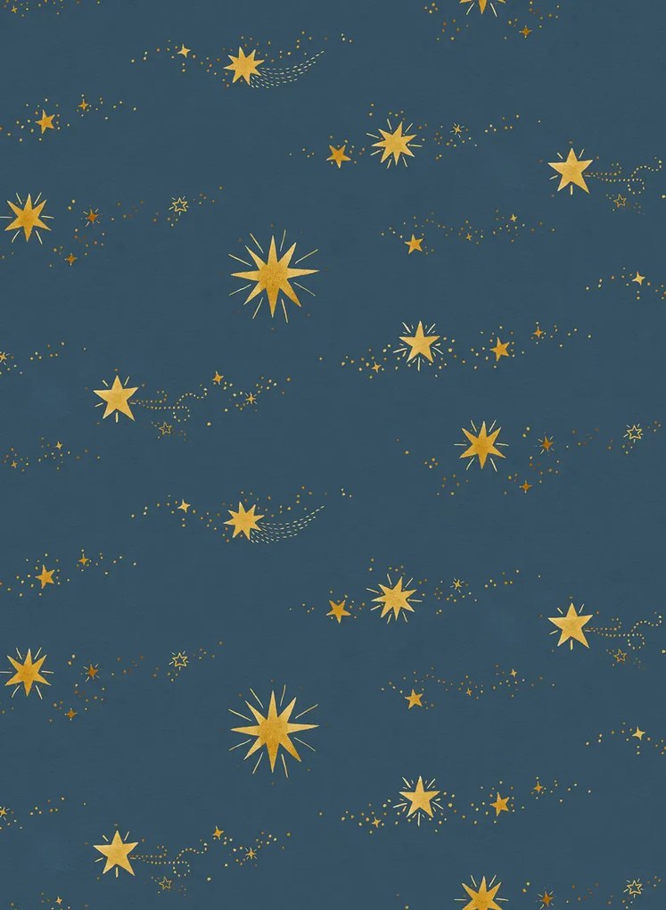 Sandberg Wandbild Gillis - Midnight Blue