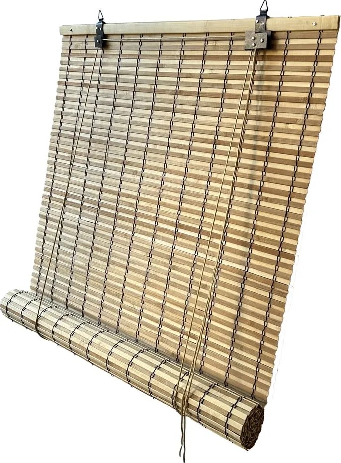 Tenda a pacchetto di colore naturale in bambù 120x160 cm Java – Gardinia