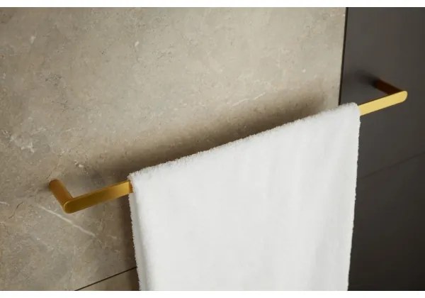 KFA Armatura 864-026-31 - Appendiabiti da parete 47 cm acciaio inossidabile/oro