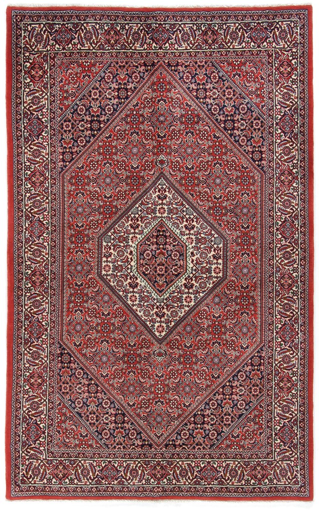 Bidjar Tappeto 140x230 (Iran) Annodato A Mano