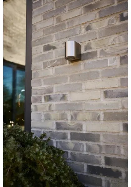 Nordlux - Applique da esterno LED CANTO 2xLED/6W/230V IP44 in acciaio inox