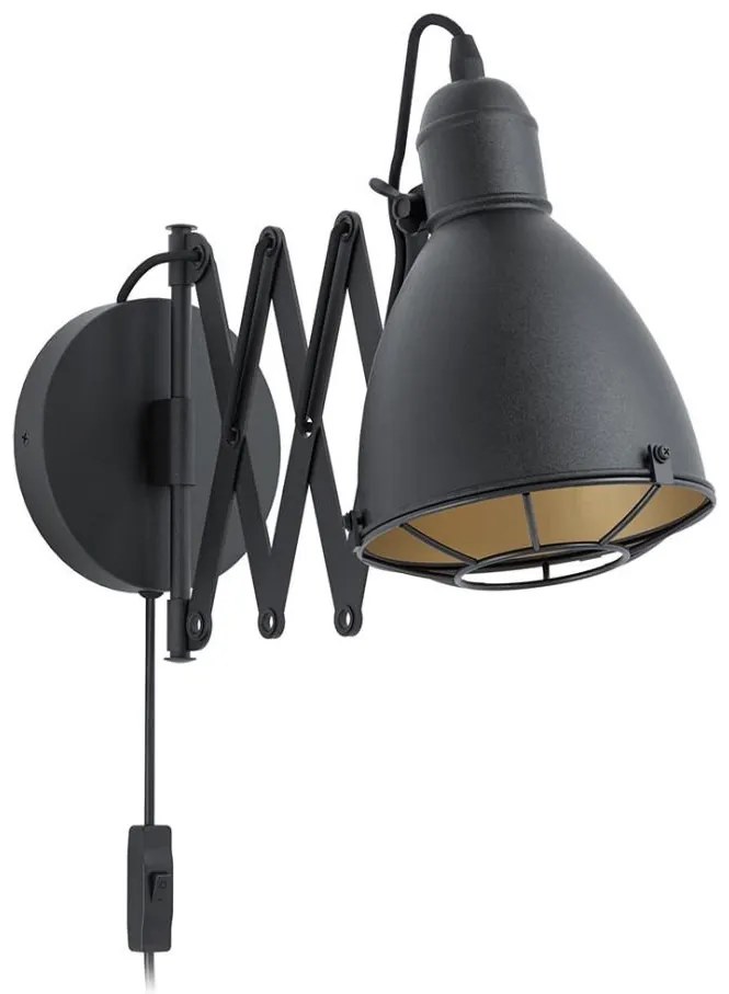 Eglo 43184 - Applique TREBURLEY 1xE27/28W/230V