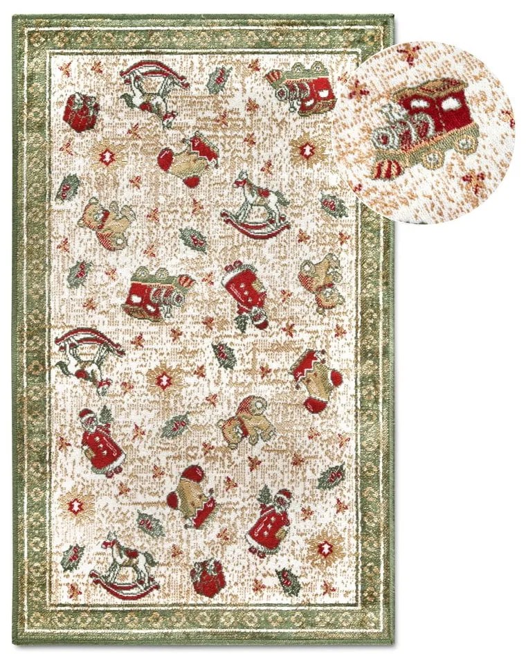 Tappeto verde natalizio in cotone 50x80 cm Toy's Delight Green Christmas - Villeroy&amp;Boch