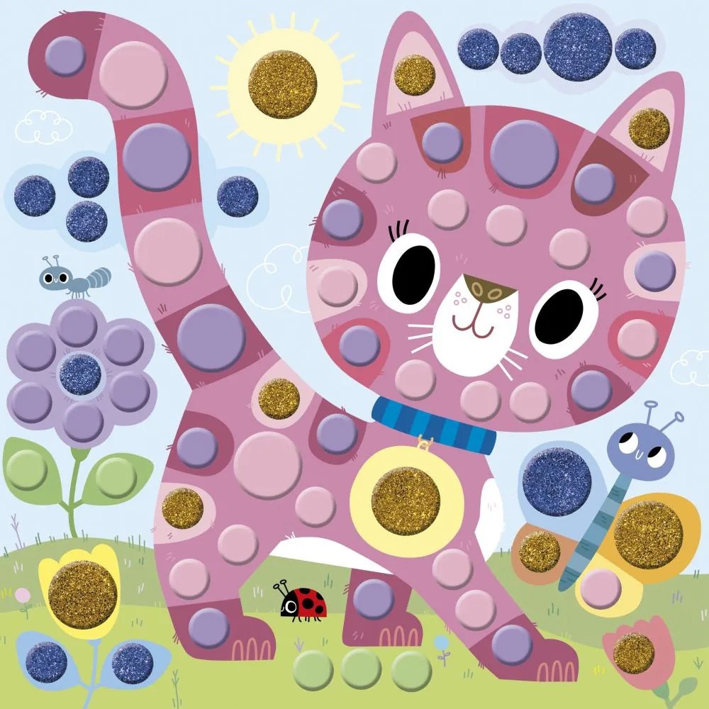 My arts&crafts - Mosaico - Adesivi rotondi