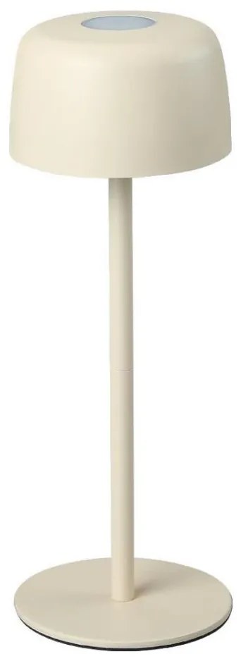 Zuma Line ETLED-658-CM - Lampada LED dimmerabile ricaricabile POCO LED/2W/1200 mAh IP44 cremoso