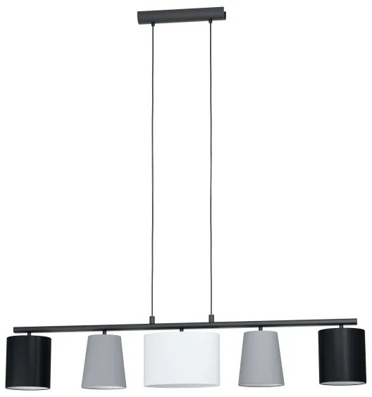 Eglo 98588 - Lampadario a sospensione con filo ALMEIDA 5xE14/25W/230V
