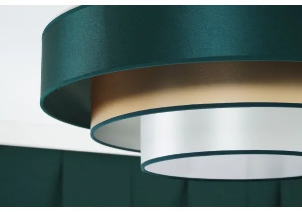 Duolla - Plafoniera LED LUNETA LED/26W/230V diametro 60 cm 4000K verde/oro