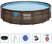 Bestway Set Piscina Power Steel 488x122 cm