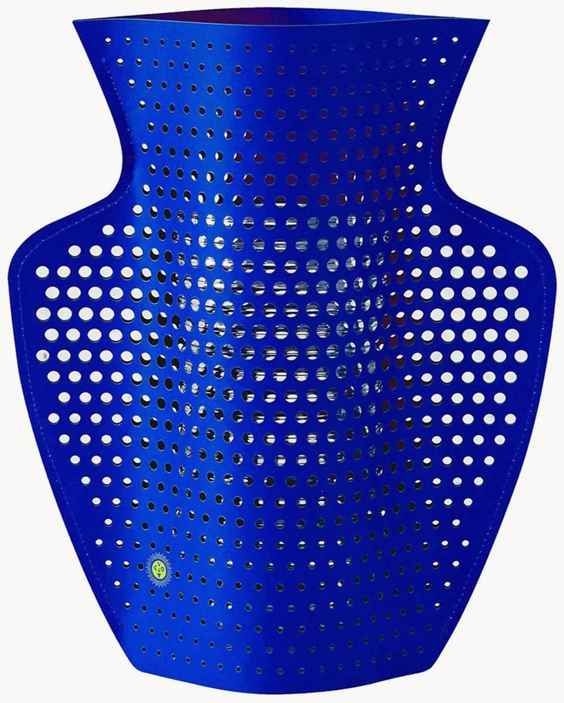 Vaso decorativo in carta fatto a mano Helio