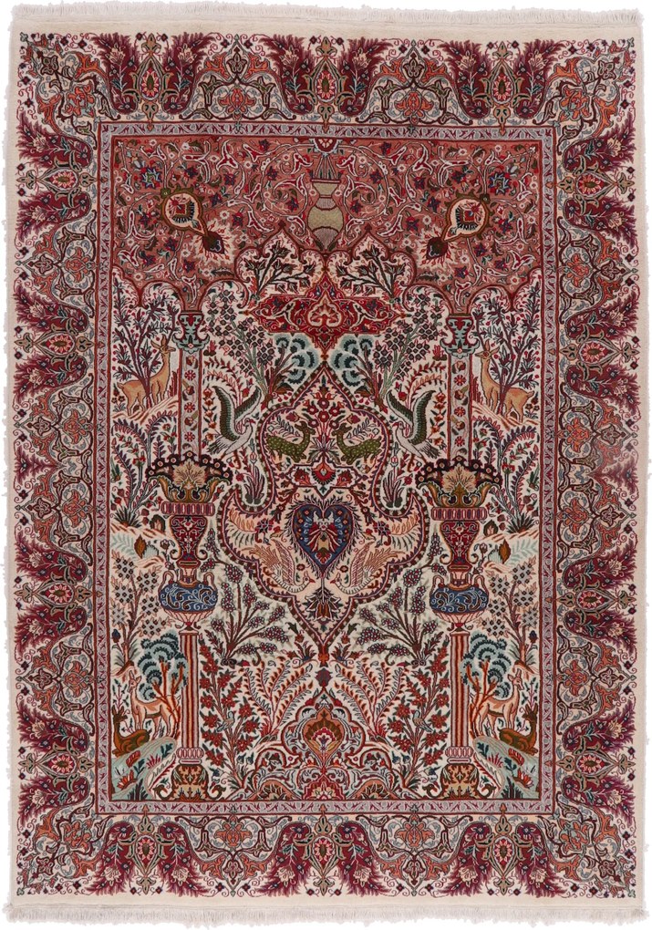 Kashmar Tappeto 340x240 (Iran) Annodato A Mano