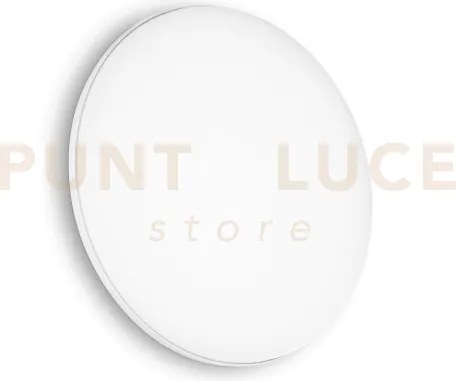 Mib plafoniera led 3000k 18w  1850lm d.30cm bianca ip65