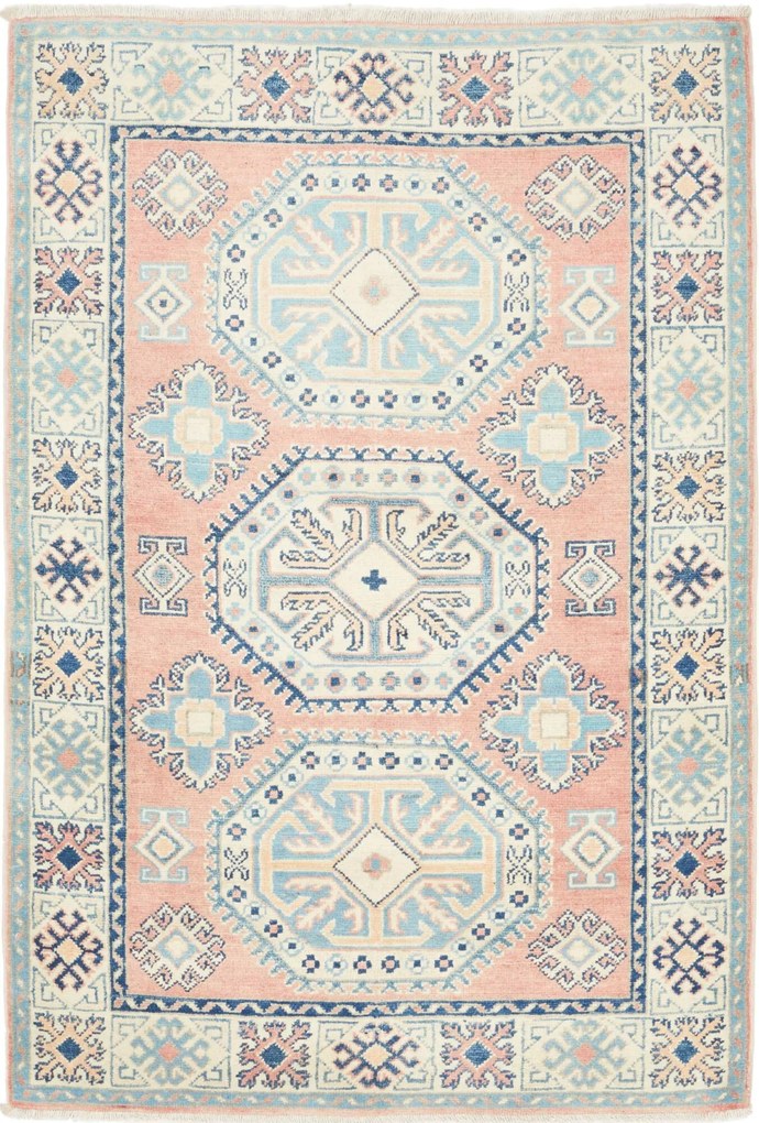 Kazak Tappeto 140x100 (Pakistan) Annodato A Mano