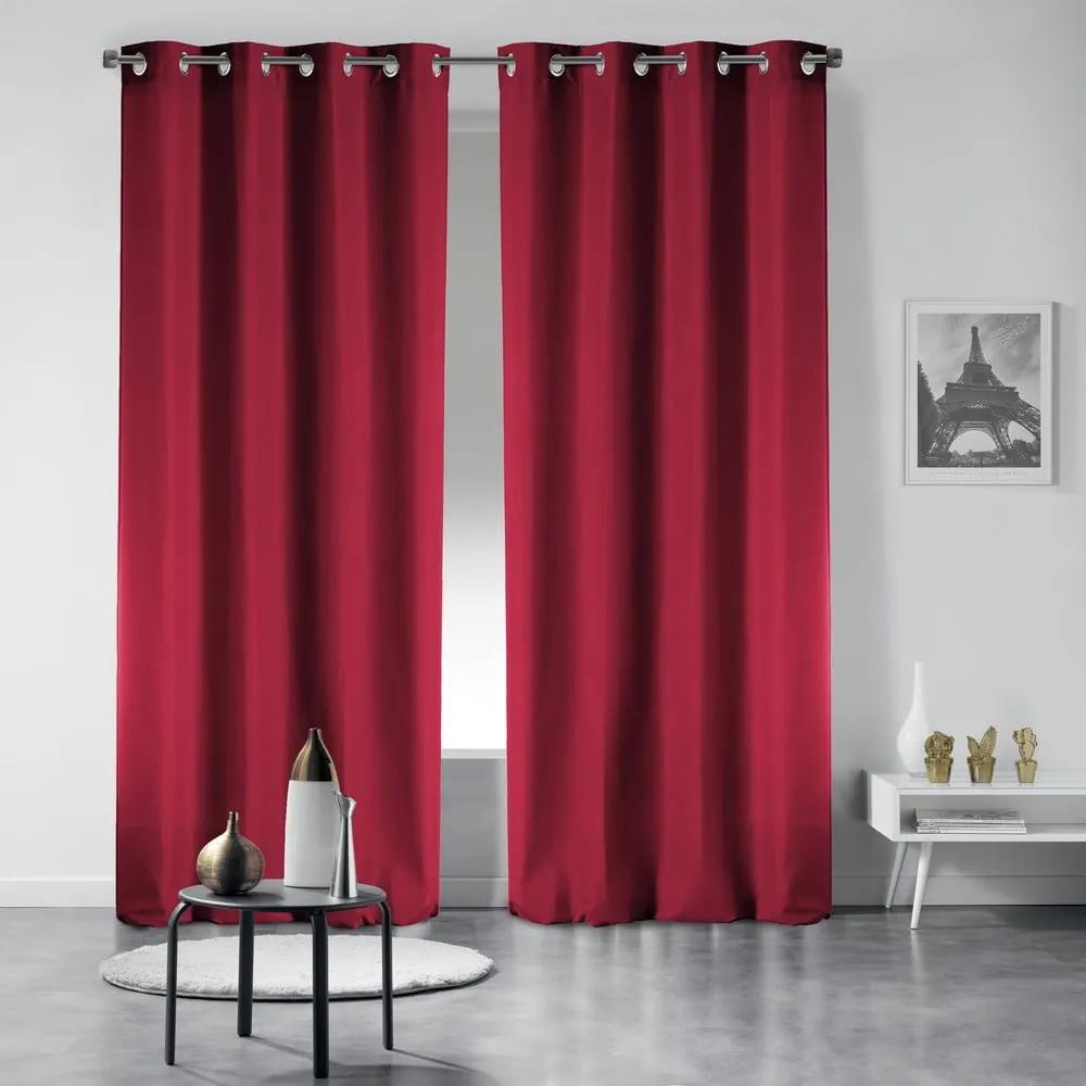 Tenda oscurante rossa 135x240 cm Occult - douceur d'intérieur