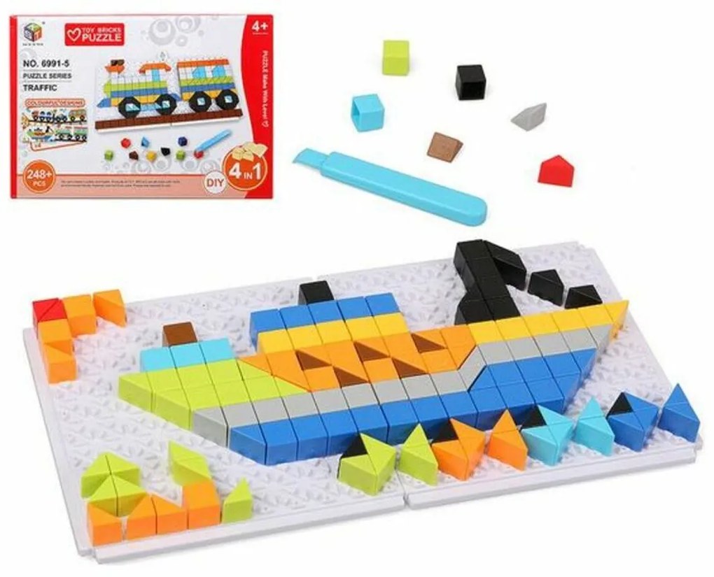 Puzzle DIY Traffic 6 in 1 118025 (248 pcs)