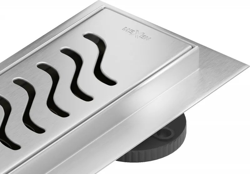 Mexen Flat 360° M09 scarico lineare rotante 50 cm, inox - 1028050-40
