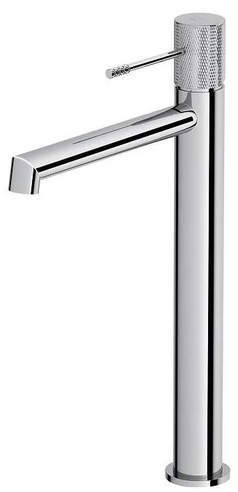 Cersanit S951-592 - Rubinetto del lavandino ZEN 32,2 cm cromo lucido