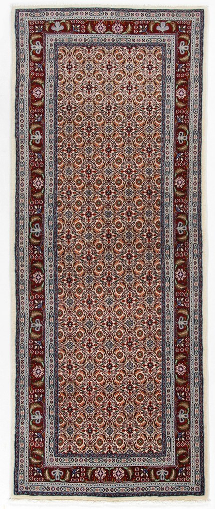 Moud Tappeto persiano 80x200 (Iran) Annodato A Mano