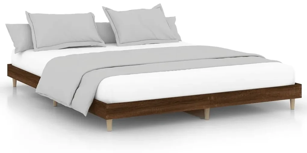 Giroletto rovere marrone 160x200 cm in legno multistrato