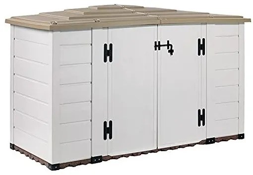 Garofalo Box Portattrezzi Garden Box Evo 200 LT Beige 212x88x133