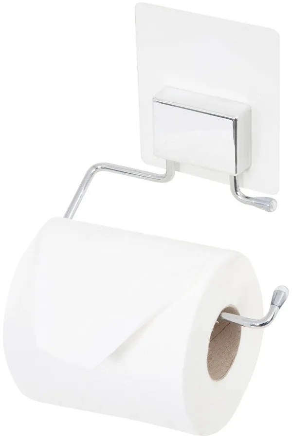 Supporto autoadesivo in acciaio cromato per carta igienica Bestlock Magic Bath - Compactor